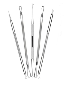 High Durability & Sustainable Pore Cleaner Face Acne <b>Extractor</b> Skin Care Tools <b>Blackhead</b> Remover Acne Remover Instrument - Product Image 1