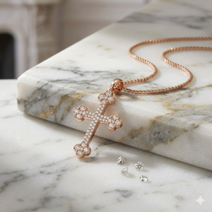 Christian Religious Fine Jewelry Trendy Hip hop 10K <b>Solid</b> <b>Gold</b> Moissanite Diamond <b>Pendant</b> Custom Bling iced Jesus Cross Necklace - Product Image 3