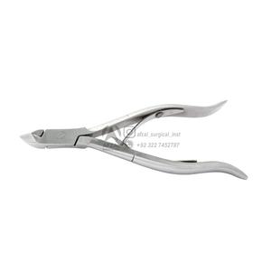 Artesanía de estilo ruso/pinza profesional para cutículas de acero inoxidable | Herramienta de cuidado de uñas de precisión Afilado ruso - Product Image 3