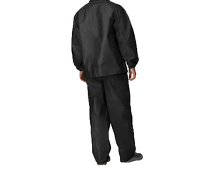Conjunto de moda de calidad premium, impermeable, con chaqueta y pantalones separados para hombres y mujeres, traje de lluvia para exteriores. - Product Image 6