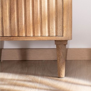 Mueble de baño de 2 puertas Vandana Royal Contour en madera maciza de mango con un toque retro - Product Image 6