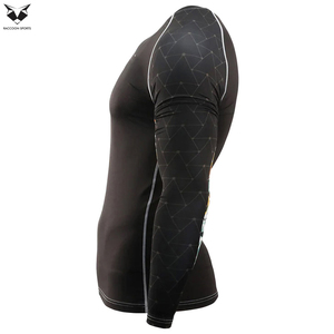 Rashguard de Manga Larga para MMA y BJJ con Diseño Personalizado, de la Mejor Calidad, para Entrenamiento Físico Masculino, de Secado Rápido, para Adultos - Product Image 2