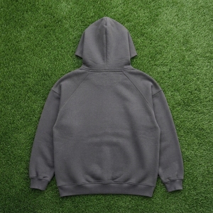 Women's Charcoal Balaclava Hoodie Fleece Pullover Sweatshirt <b>Face</b> Cover Hooded Top Custom Logo - Product Image 5