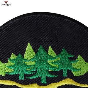 Parches Bordados en 3D con Colores y Tamaños Personalizados, Material PU, Servicio Personalizado OEM para Sombreros y Ropa - Diseño Popular con Borde Adhesivo Merrow - Product Image 4