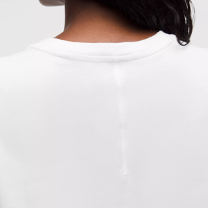 Breathable Women Long Sleeve Terry Logo Summer Tshirt 210G 100% Cotton Casual Home Wear Plain Custom <b>Pattern</b> Long Sleeve T-Shirt - Product Image 5