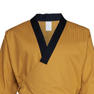Uniforme de Artes Marciales Personalizado, Karate Gi, Taekwondo Dobok, Conjunto de Ropa de Entrenamiento Lista para Competencia con Diseño de Cuello Negro - Product Image 6