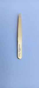 Pince à épiler professionnelle pour extensions de cils, longueur de la pointe 0,7 mm, longueur du corps 12 cm, acier inoxydable, anti-rouille, légère, antidérapante - Product Image 2