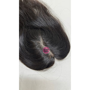 Extensiones de Cabello Ondulado para Cabello Fino, 100% Cabello Humano, Doble Capa, Hechas a Mano, Material de Encaje Transparente, Ligeras y Densas - Product Image 3