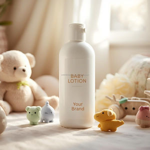 โลชั่นเด็กสูตรธรรมชาติ OEM/ODM บำรุงผิวแพ้ง่ายด้วยว่านหางจระเข้และวิตามินอี - Product Image 1
