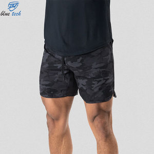 กางเกงขาสั้นกีฬาผู้ชาย Blue Tech รุ่น Solid High Street เอวยางยืด ระบายอากาศได้ดี เป็นมิตรกับสิ่งแวดล้อม ผลิตจากผ้าสแปนเด็กซ์/โพลีเอสเตอร์ แห้งเร็ว เหมาะสำหรับออกกำลังกาย - Product Image 2