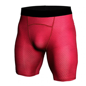 High Quality Men's 100% Cotton Casual Compression Shorts Pakistan Made Elastic Waist Closure Solid Pattern Private <b>Label</b> Sale - Product Image 2