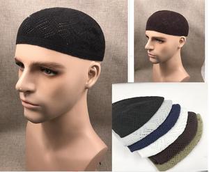 Gorro de Punto de Algodón para Hombre, Uso Diario, Gorro de Oración Musulmán, Kufi Islámico, Venta al Por Mayor de Fábrica - Product Image 4