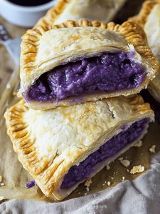 Racine d'Ube Congelée, Tubercule d'Igname Violette du Vietnam, en Cubes, Tranches, Râpée, Purée, Goût Sucré Naturel, Texture Lisse, Couleur Riche pour Boulangerie et Gelato - Product Image 4