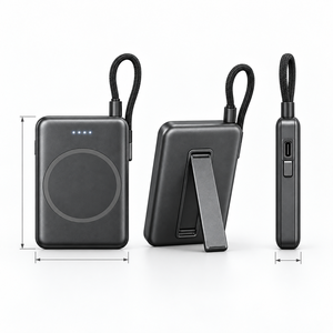 บริการ OEM/ODM แบบกำหนดเอง สำหรับ USB-C หรืออุปกรณ์อิเล็กทรอนิกส์สำหรับผู้บริโภคที่ออกแบบเองได้ พร้อมที่ชาร์จแม่เหล็กแบบพกพา และพาวเวอร์แบงค์แม่เหล็กแบบกำหนดเอง - Product Image 4
