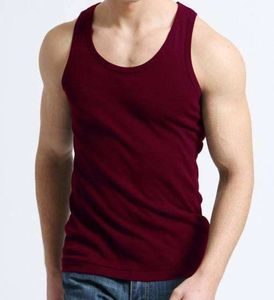 Wholesale Custom Breathable Knitted Cotton <b>Stringer</b> Gym <b>Vest</b> Fitness Workout Muscle Bodybuilding Men's Tank Top - Product Image 4