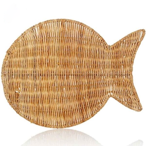 Tapis de table à manger rectangulaire de bohème en rotin peint à la main, résistant à la chaleur, durable et écologique, en osier personnalisé, bon marché, vente en gros - Product Image 6