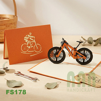 Tarjeta de Felicitación 3D Pop-up Personalizada ANN HANDICRAFT, Recuerdo de Japón, Acabado Mate, Impresión de Calidad, para el Día de San Valentín
