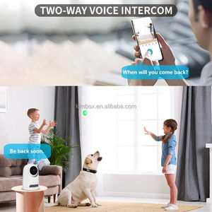 Cámara Inteligente de Seguimiento con IA de 3MP |   Compatible con Alexa y <span class=keywords><strong>Google</strong></span> <span class=keywords><strong>Home</strong></span> |   Cámara WiFi Interior <span class=keywords><strong>ICSee</strong></span> con Almacenamiento en la Nube - Product Image 5