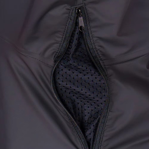 Button Streetwear High Quality Nylon Windproof Custom Design <b>Windbreaker</b> Men <b>Black</b> Trainer Print Jackets - Product Image 6