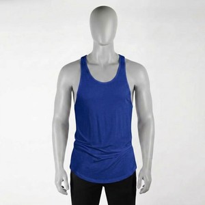 Unisex Mens <b>Stringer</b> Tank Top Sleeveless Gym Bodybuilding <b>Vest</b> Deep Cut Fitness Singlet Lightweight Training Wear Custom OEM - Product Image 4