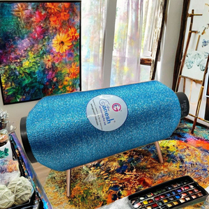 180D Neem Jari Embroidery <b>Yarn</b> R Blue Colour High Tenacity for Lurex <b>Polyester</b> for Hand Knitting a Metallic Flora Jari <b>Yarn</b> - Product Image 1