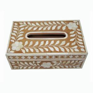 กล่องใส่กระดาษทิชชูฝังลายกระดูก - Product Image 3