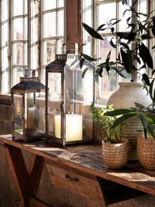 2026 Spring Collection Antique Burnish <b>Copper</b> Metal Candle Holder <b>Lanterns</b> with Toughened Glass - Product Image 6