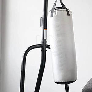 Sac de frappe autoportant en cuir de haute qualité 2026 avec base stable pour l'entraînement de boxe, MMA, fitness et exercices cardio - Product Image 6