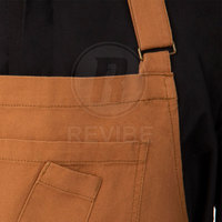 Tablier de cuisine unisexe personnalisable de haute qualité en coton et polyester pour adultes, idéal pour la restauration, l'hôtellerie, les chefs, la cuisson et la pâtisserie – Vente en gros