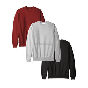 Sudadera Ligera de Cuello Redondo 100% Algodón para Hombre y Mujer, Colores Sólidos, Invierno, Tejida, Transpirable, Ecológica - Product Image 1