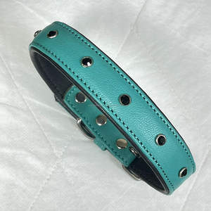 ปลอกคอสุนัขหนังแท้ปรับได้รุ่นใหม่ปี 2026 ปลอกคอสัตว์เลี้ยงแฟชั่นหนังวัวสำหรับสุนัขขนาดเล็ก กลาง ใหญ่ - Product Image 4