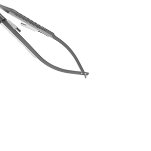 Porte-aiguille Castroviejo micro-courbé lisse 14 cm, instrument chirurgical dentaire en acier inoxydable, kit d'outils de suture de précision - Product Image 6