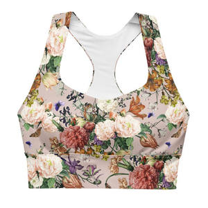 Sujetador deportivo con soporte superior para el busto y espalda cruzada para mujer, sin mangas, sin espalda, para fitness - Product Image 1