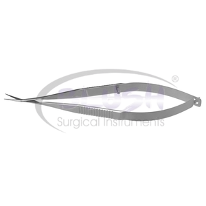 Vannas Scissors Angled Ophthalmic Microsurgical Instrument Stainless Steel Eye Surgery Tool High Precision By <b>Blush</b> Surgical - Product Image 6