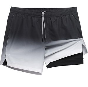 Hot Sale Tie Dye Gradients Colors Sportswear Drawstring & Pockets Gym <b>Shorts</b> Exercise Running Workout Polyester <b>Nylon</b> <b>Shorts</b> - Product Image 1
