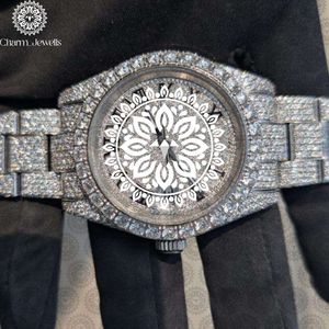 Charm_Jewells Luxury Women's Stainless Steel <b>Watch</b> Round Dial Sapphire Crystal <b>Diamond</b> Bezel Analog Quartz Movement - Product Image 4