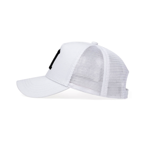 Gorra de béisbol de 5 paneles con logotipo bordado personalizado, gorra de camionero Unisex con espalda de malla curvada para deportes al aire libre, uso diario, marca OEM - Product Image 6