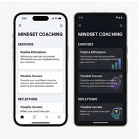 Application de coaching personnel RoyalCraft Enterprise : Guide de croissance personnelle, de définition d'objectifs, de motivation et d'amélioration de soi