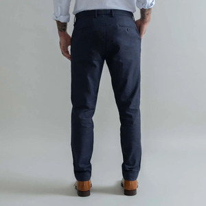 Custom <b>Mens</b> Canvas Chino Pants Mid Waist Regular Fit Lightweight Golf Trousers Apparel Factory Direct BD Export OEM Wholesale - Product Image 3