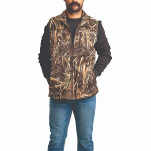 Chaleco de Caza de Alta Calidad para Exteriores, Forro Cortavientos, Cintura Ajustable, Transpirable, Chaleco de Caza de Camuflaje para Hombre - Product Image 1