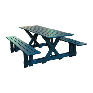 Conjunto de Muebles de Exterior Premium Hechos de Madera Contrachapada de Pino Americano con Revestimiento Resistente a la Intemperie de Alta Calidad - Product Image 5