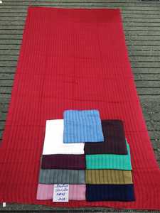 Wholesale Viscose Shawl Solid Color Satin Stripe Women Soft Breathable Daily Wear OEM ODM Custom - Product Image 3