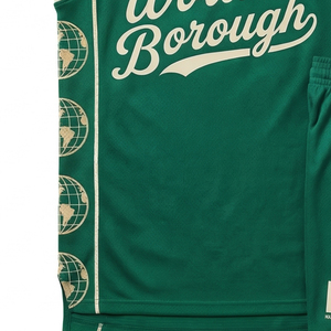 Premium Basketball Training Uniform Set Mesh Jersey Shorts <b>Athletic</b> Team Sportswear Custom Design Maluza Industries - Product Image 6