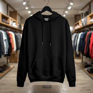 เสื้อฮู้ดดี้ผ้าฝ้าย 100% หนัก 500 GSM พรีเมียม คุณภาพสูง พร้อมบริการปรับแต่งแบบ OEM ODM - Product Image 3