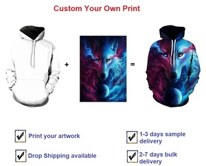 Sudaderas con Capucha Personalizadas con Estampado de Anime 3D, Antiarrugas, Transpirables, Modestas, 100% Poliéster, Suministro ODM, Sublimadas, Primavera - Product Image 5