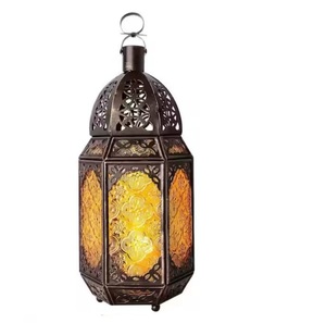 Home Hotel Decoration Hanging Lanterns New Style Wedding Party Festival Decoration Handcrafted Decorative Candle Lantern - Product Image 2