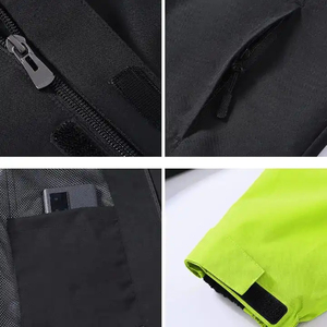 Men's <b>Light</b> Hooded Quarter-Zip Windbreaker Jacket Casual Spring Outwear Windproof Polyester <b>Shell</b> Regular Windbreaker Jacket - Product Image 6