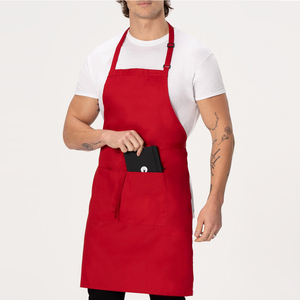 Kitchen <b>Cooking</b> Workwear Aprons With Pockets Wholesale Hot Sale Washable Kitchen <b>Cooking</b> Chef <b>Wear</b> Apron In Low MOQ - Product Image 4