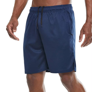 Pantalones Cortos Deportivos Transpirables Más Vendidos, Logotipo Personalizado Impreso, Secado Rápido, Cintura Elástica, Pantalones Cortos Transpirables para Gimnasio y Fitness, Hechos en Pakistán - Product Image 1