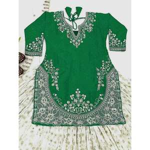 Lehenga haut de gamme de style fantaisie, vêtements indiens et pakistanais - Product Image 3